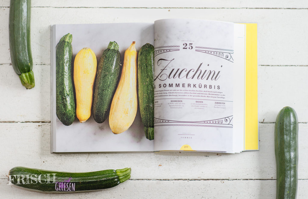 Wie wäre es mit einer Zucchini Lasagne mit Zucchinicreme aus "Vegetarisch mit Liebe"?